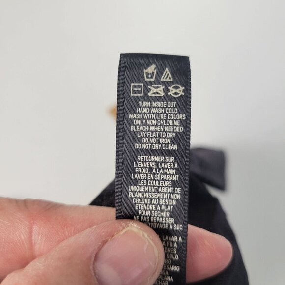 SKIMS Metallic Black Sheer Cheeky Panties Womens Sz 3x Logo Stretch Curvy Sexy - Picture 8 of 8